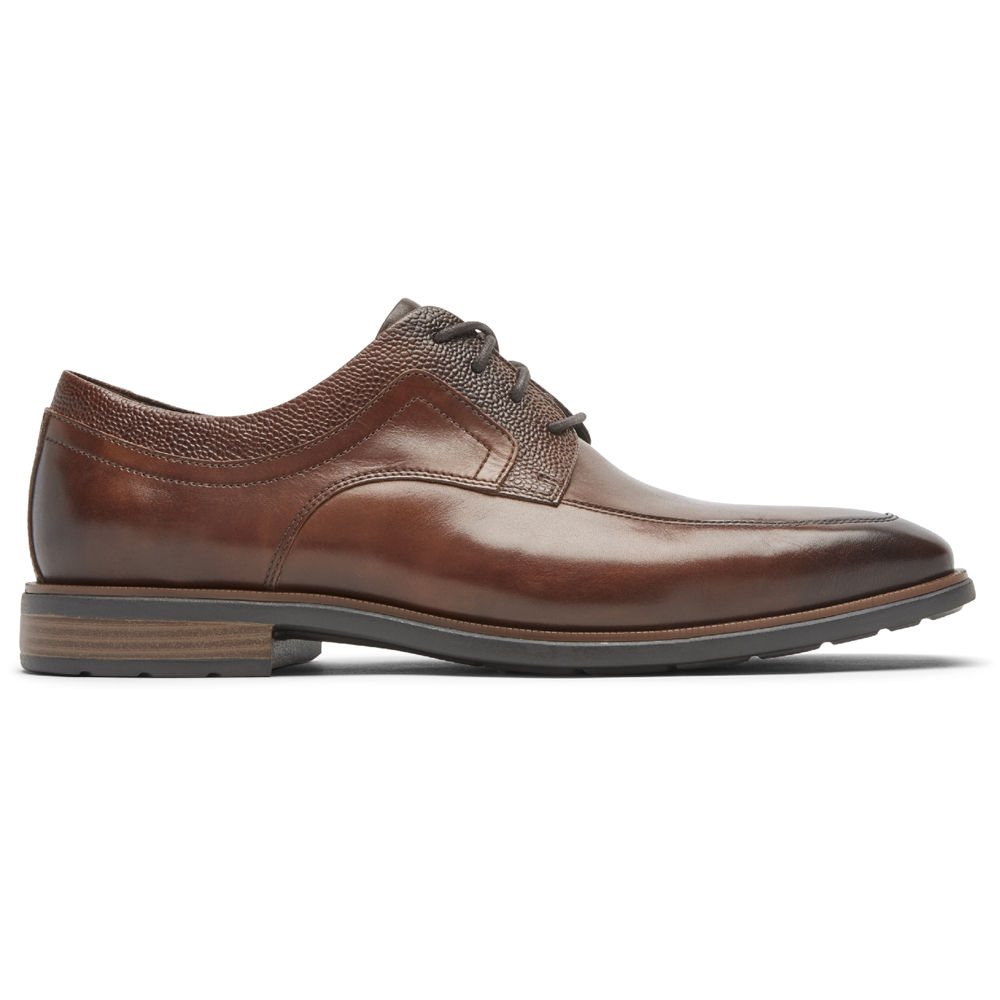 Rockport Dress Shoes For Mens Brown - Dres Sports Business 2 Apron Toe - SU9085241